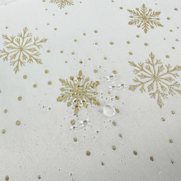 Oboustranně Ubrusy s Nešpinivou Úpravou Zlatý Sníh I