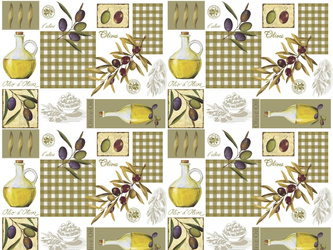 Ubrusy PVC s Textilním Podkladem Florista 01265-02