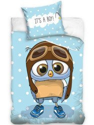 Povlečení U & Me Sova 1021
